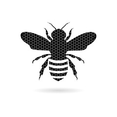 Bee Silhouette icon