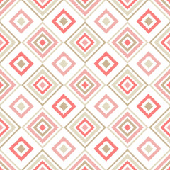 Ethnic boho seamless pattern. Traditional ornament. Geometric background. Folk motif. Textile rapport.