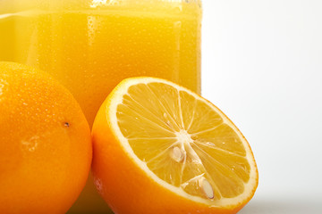 fruits, vitamins, natural, fresh products, oranges, KIWI, summer juice, lime, mint, drink, lemonade