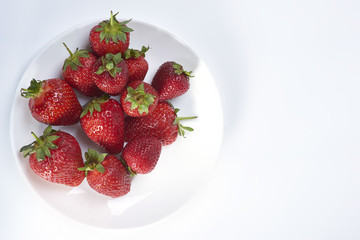 fruits, vitamins, natural, fresh foods, strawberry, dessert, chocolate, summer, harvest