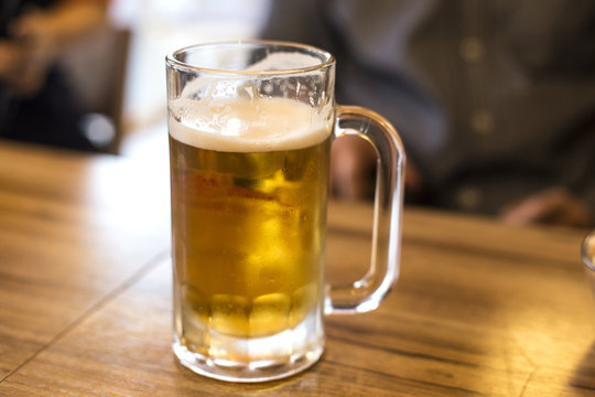 cold glass of beer (mug of beer)