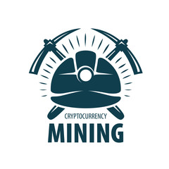 Obraz premium Digital currency mining