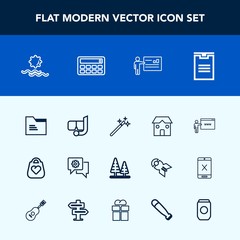 Modern, simple vector icon set with tree, meeting, snorkel, environment, internet, fashion, delivery, leather, mask, water, landscape, package, box, wizard, sea, magic, web, business, people, go icons