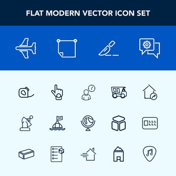 Modern, Simple Vector Icon Set With Business, Water, Tipper, Safety, Electrical, Work, Dumper, World, Sign, Mobile, Index, Flight, Chat, Life, Communication, Surgery, Friction, Planet, Dump, Map Icons