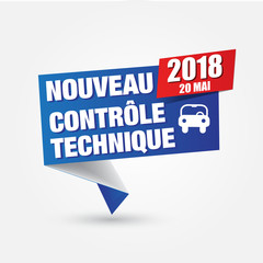 nouveau contrôle technique - 20 mai 2018