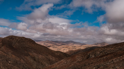 Blick in die Ferne auf Fuerteventura