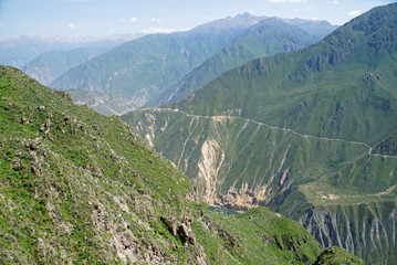 Colca Canyon in Arequipa Region Hiking Peru