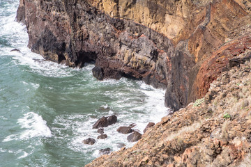 Fototapeta na wymiar Madeira coast, Portugal