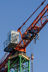 CRANE - A high construction machine on a construction site