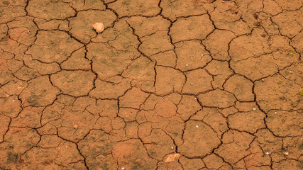 Trokenheit, die Erde trocknet aus