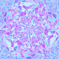 Seamless pattern with stained glass. Broken glass. Vector texture for wraps, wallpaper and your creativity