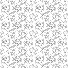 Abstract vintage seamless background with mandala ornaments.