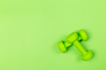 dumbbells, fitness concept