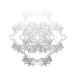 Cotton twigs. Monochrome stylized set of white cotton flowers. illustration. Cotton floral pattern, organic ball furry ball