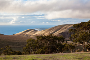 Scenic views from Myponga South Australia on 6th May 2010