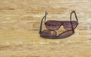 Fototapeta na wymiar summer design with glasses