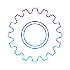 gears machinery isolated icon vector illustration design