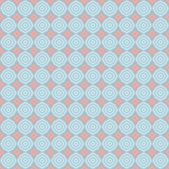 Design for printing on fabric, textile, paper, wrapper, scrapbooking. Authentic geometric background  in repeat.
