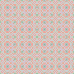 Design for printing on fabric, textile, paper, wrapper, scrapbooking. Authentic geometric background  in repeat.