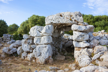 Menorca talaiotica Consturccion prehistorica en Menorca © Migue Photos