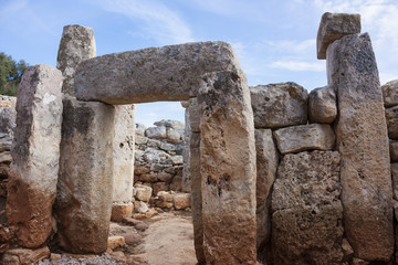 Menorca talaiotica Consturccion prehistorica en Menorca