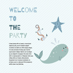 Invitation for a pirates party