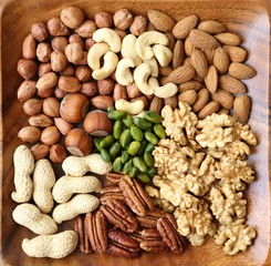 Mix of nuts.