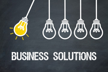 Fototapeta premium Business Solutions