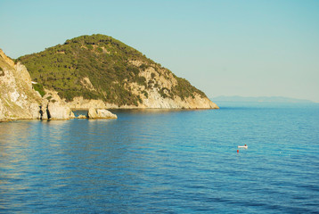 Headland of Enfola in Elba island