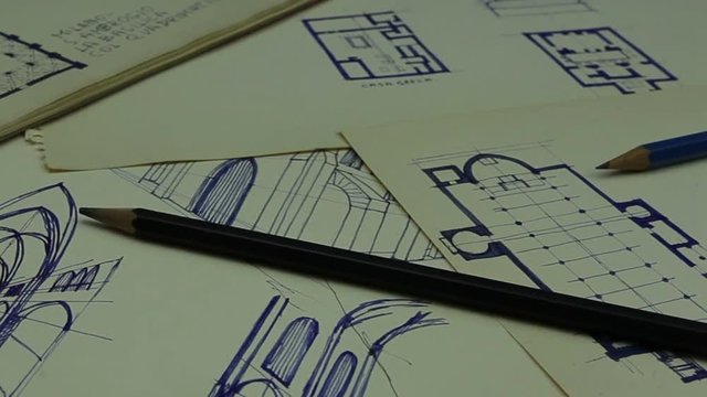 Disegni di stili architettonici
