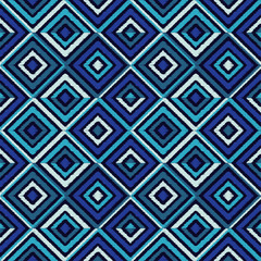 Ethnic boho seamless pattern. Traditional ornament. Geometric background. Folk motif. Textile rapport.