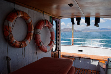 Titicaca Lake Boat Ride in South of Peru