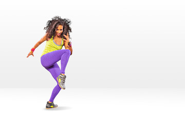 the fitness girl