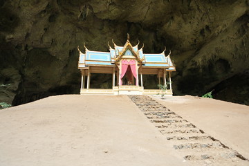 The cave of Prachuap Khiri Khan.
