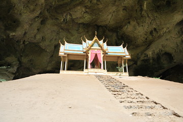 The cave of Prachuap Khiri Khan.