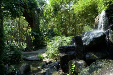 The surrounding area of Dusit Zoo