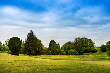 Fototapeta premium French landscape Haute-Vienne Limousin,France