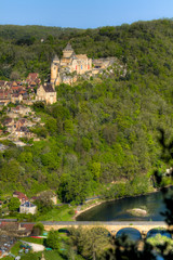 Le ch&acirc;teau de Castelnaud en Dordogne