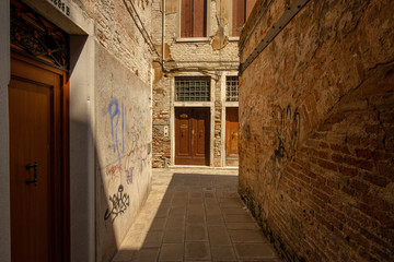 Hinterhof in Venedig