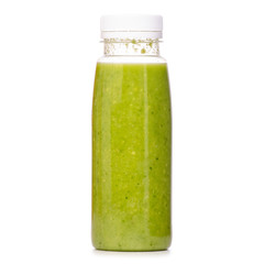 Bottle of smoothies green