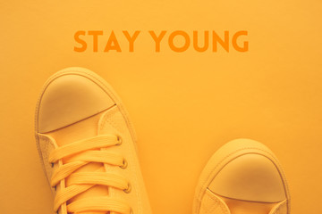 Stay young concept