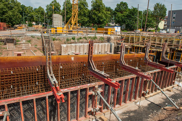 Armierung für Wände