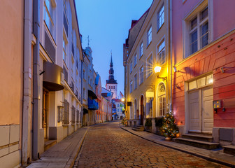 Fototapeta na wymiar Tallinn. Estonia. Old city.