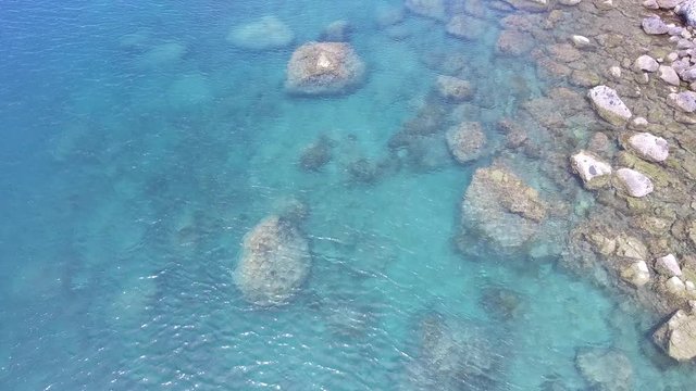 Aerial panoramics from the sea of cortez, Baja California Sur, Mexico.