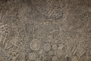 Ancient stone pattern belonging to the Okunev culture is a&nbsp;Bronze Age&nbsp;culture dated to the first half of the&nbsp;2nd millennium BC&nbsp;in&nbsp;Minusinsk Hollow&nbsp;of southern Siberia.