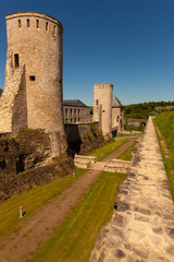 Fototapeta na wymiar Luxembourg city old quarter - fortification du plateau du Rham
