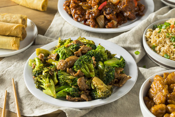 Spicy Chinese Take Out Food