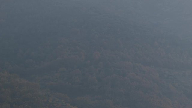 timelapses mountains valle del jerte clouds