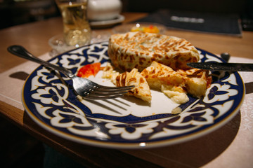 East Asian Spinach Tortilla Food