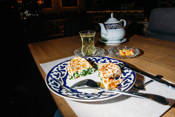 East Asian Spinach Tortilla Food